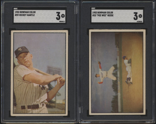 1953 Bowman Color + Black & White Baseball Low to Mid-Grade Complete Set Group Break #4 (Limit 5)