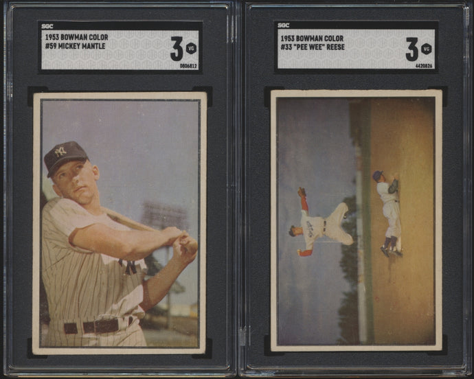 1953 Bowman Color + Black & White Baseball Low to Mid-Grade Complete Set Group Break #4 (Limit 5)