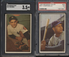 Load image into Gallery viewer, 1953 Bowman Color + Black &amp; White Baseball Low to Mid-Grade Complete Set Group Break #4 (Limit 5)