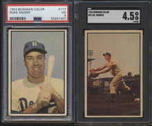Load image into Gallery viewer, 1953 Bowman Color + Black &amp; White Baseball Low to Mid-Grade Complete Set Group Break #4 (Limit 5)