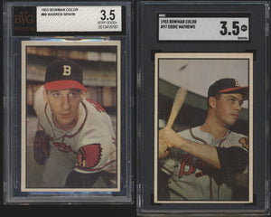 1953 Bowman Color + Black & White Baseball Low to Mid-Grade Complete Set Group Break #4 (Limit 5)