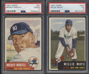1953 Topps Baseball Complete Set Group Break #6 (Limit 5) + 14 Bonus spots in the HOF RC Auto Mixer!
