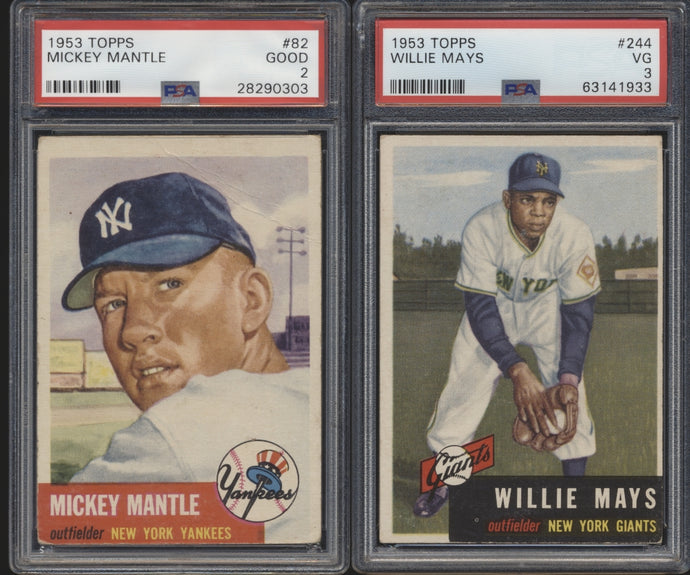 1953 Topps Baseball Complete Set Group Break #6 (Limit 5) + 14 Bonus spots in the HOF RC Auto Mixer!