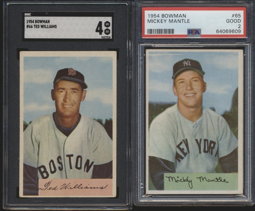 1954 Bowman Complete Low- to Mid-Grade Set Break #7 (Limit REMOVED)