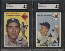 Load image into Gallery viewer, 1954 Topps Baseball Low- to Mid-Grade Complete Set Group Break #10 (Limit REMOVED)