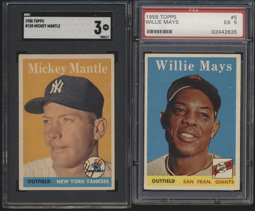 1958 Topps Baseball Complete Set Group Break #12 (LIMIT 20) + 20 Bonus Spots in the Vintage Mantle Mixer