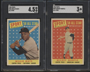 1958 Topps Baseball Complete Set Group Break #12 (LIMIT 20) + 20 Bonus Spots in the Vintage Mantle Mixer