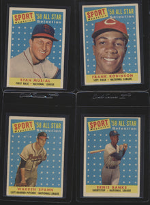 1958 Topps Baseball Complete Set Group Break #12 (LIMIT 20) + 20 Bonus Spots in the Vintage Mantle Mixer