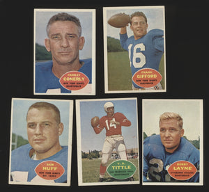 1960 Topps Football Low to Mid-Grade Complete Set Group Break #1 (LIMIT 10)