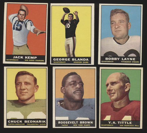 1961 Topps Football Complete Set Group Break  + BONUS 6 Vintage Mega Mixer (No Limit)