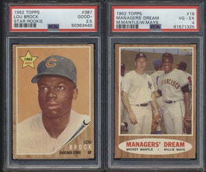 1962 Topps Baseball Complete Set Group Break (LIMIT 20) + 12 BONUS Spots in the Pre-WWII Mixer