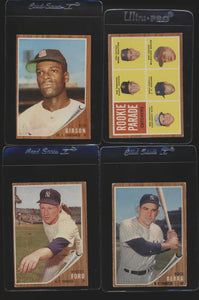 1962 Topps Baseball Low- to Mid-Grade Complete Set Group Break #10 (LIMIT REMOVED)