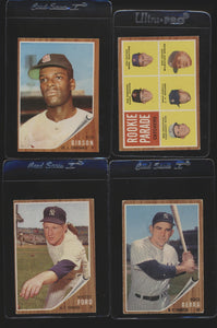 1962 Topps Baseball Low- to Mid-Grade Complete Set Group Break #10 (LIMIT REMOVED)