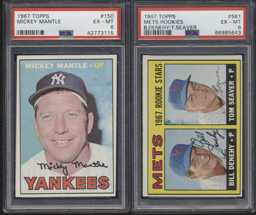 1967 Topps Baseball Low to Mid-Grade Complete Set Group Break #9 (Limit removed)