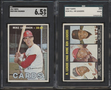 Load image into Gallery viewer, 1967 Topps Baseball Low to Mid-Grade Complete Set Group Break #9 (Limit removed)