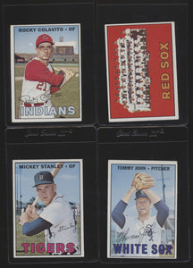 1967 Topps Baseball Low to Mid-Grade Complete Set Group Break #9 (Limit removed)