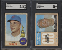 Load image into Gallery viewer, 1968 Topps Baseball Mid-Grade Set Break #13 (Limit 20) + BONUS 25 Spots in upcoming &#39;51 Bowman set break!