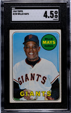 Load image into Gallery viewer, 1969 Topps Low to Mid-Grade Complete Set Group Break #15 (Limit removed) with 20 &#39;58 Auto Spots
