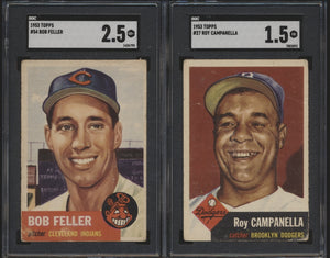 1953 Topps Low-Grade Baseball Complete Set Group Break #9 (No Limit)