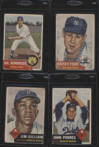 1953 Topps Low-Grade Baseball Complete Set Group Break #9 (No Limit)
