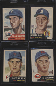 1953 Topps Low-Grade Baseball Complete Set Group Break #9 (No Limit)
