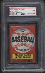 1976 Topps Baseball Wax Pack (10 Card Break) #1 + Pre-WWII Mixer Spot