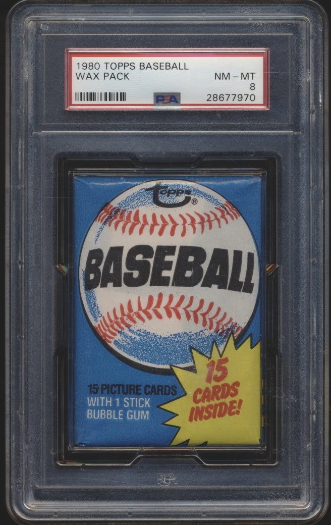 1980 Topps Baseball Wax Pack (15 spots) #4 + Pre-WWII Mixer Spot