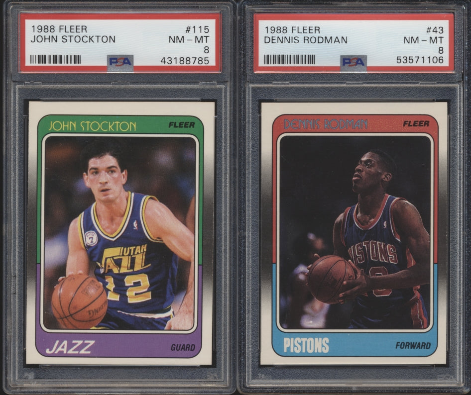 1988 Fleer Basketball Complete Set Group Break (No Limit) â BurlsSports