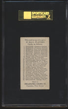 Load image into Gallery viewer, 1909 Philadelphia Caramel (E95) Nick Maddox SGC 4