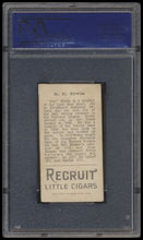 Load image into Gallery viewer, 1912 T207 BROWN BACKGROUND R.E. ERWIN PSA 5 Recruit Back Factory 606
