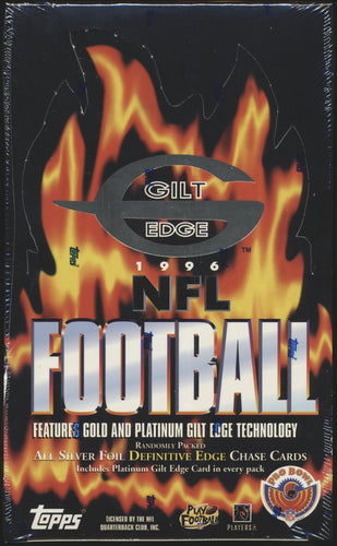 1996 Gilt Edge NFL Hobby Box Break (20 spots)
