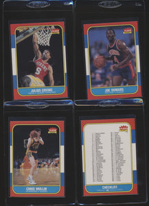 1986 Fleer Basketball Complete Set Group Break #12 (132 spots, Limit 3)