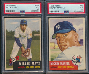 1953 Topps Low- to Mid-Grade Baseball Complete Set Group Break #10 (Limit removed)
