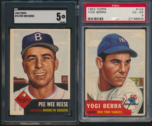 1953 Topps Low- to Mid-Grade Baseball Complete Set Group Break #10 (Limit removed)