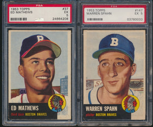 1953 Topps Low- to Mid-Grade Baseball Complete Set Group Break #10 (Limit removed)