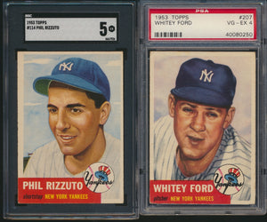 1953 Topps Low- to Mid-Grade Baseball Complete Set Group Break #10 (Limit removed)