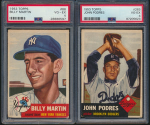 1953 Topps Low- to Mid-Grade Baseball Complete Set Group Break #10 (Limit removed)