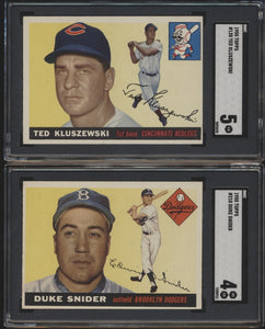 1955 Topps Baseball Low to Mid-Grade Complete Set Group Break #14 (Limit 4)