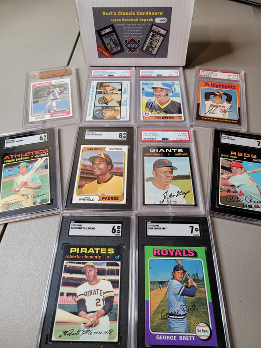 1970s Topps Repack Live Rip ~ 20 Packs (LIMIT 4) ~ With 2 Bonus Spots in '51 Bowman