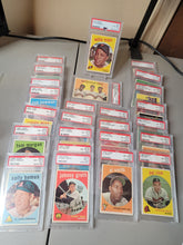 Load image into Gallery viewer, Pre-WWII Filler ~ 1959 Topps Graded Mini-Mixer (25 spots) ~ PSA 6 Mays+ 2 BONUS Pre-WWII Mixer Spots