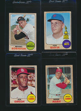 Load image into Gallery viewer, 1968 Topps Baseball Mid-Grade Complete Set Group Break #16 (Limit 20)