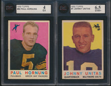 Load image into Gallery viewer, 1959 Topps Football Low to Mid-Grade Set Break #2 (LIMIT 15)