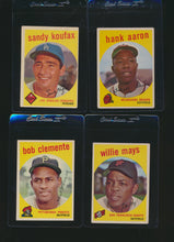 Load image into Gallery viewer, 1959 Topps Baseball Low to Mid-Grade Complete Set (Limit removed)