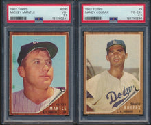 Load image into Gallery viewer, 1962 Topps Baseball Complete Low to Mid-Grade Set Group Break #15 (Limit removed)