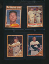 Load image into Gallery viewer, 1962 Topps Baseball Complete Low to Mid-Grade Set Group Break #15 (Limit removed)