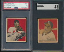 Load image into Gallery viewer, 1949 Bowman Low- to Mid-Grade Baseball Complete Set Group Break #3 (Limit removed)