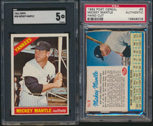 Load image into Gallery viewer, Mini Mixer Break (20 spots, Limit 2) Featuring '66 Mantle + 3 '49 Bowman Spots
