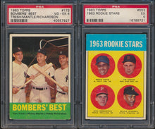 Load image into Gallery viewer, 1963 Topps Baseball Low to Mid-Grade Complete Set Group Break #15 (LIMIT 20)