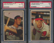 Load image into Gallery viewer, 1953 Bowman Color Baseball Complete PSA-Graded Set Group Break #6 (Limit 4)