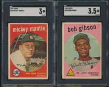 Load image into Gallery viewer, 1959 Topps Baseball Low to Mid-Grade Complete Set #19 (Limit 20)